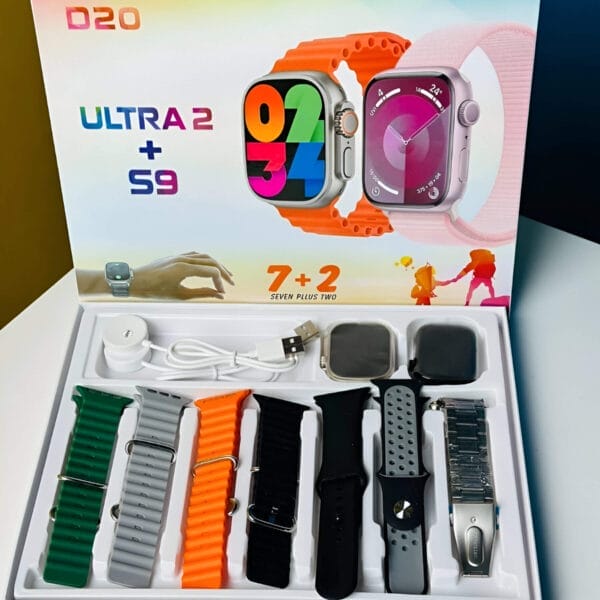 D20 Ultra 2 + S9 Smartwatch
